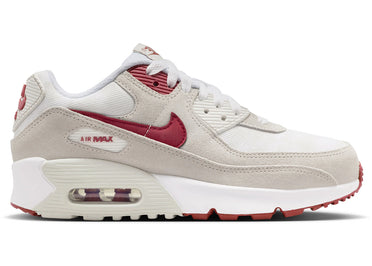 Nike Air Max 90 SE Blanc Os Clair Cramoisi (GS)