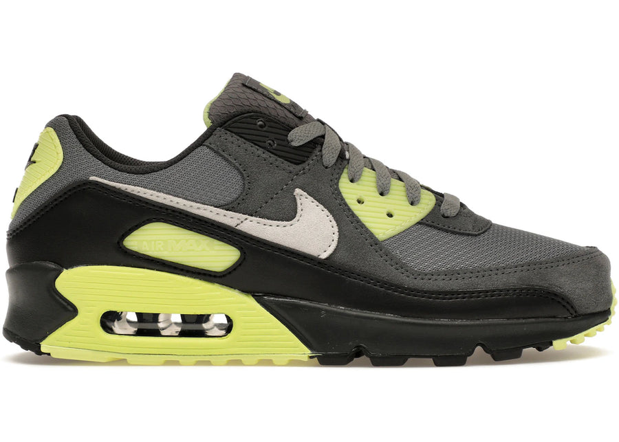 Nike Air Max 90 Gris fumé et citron clair