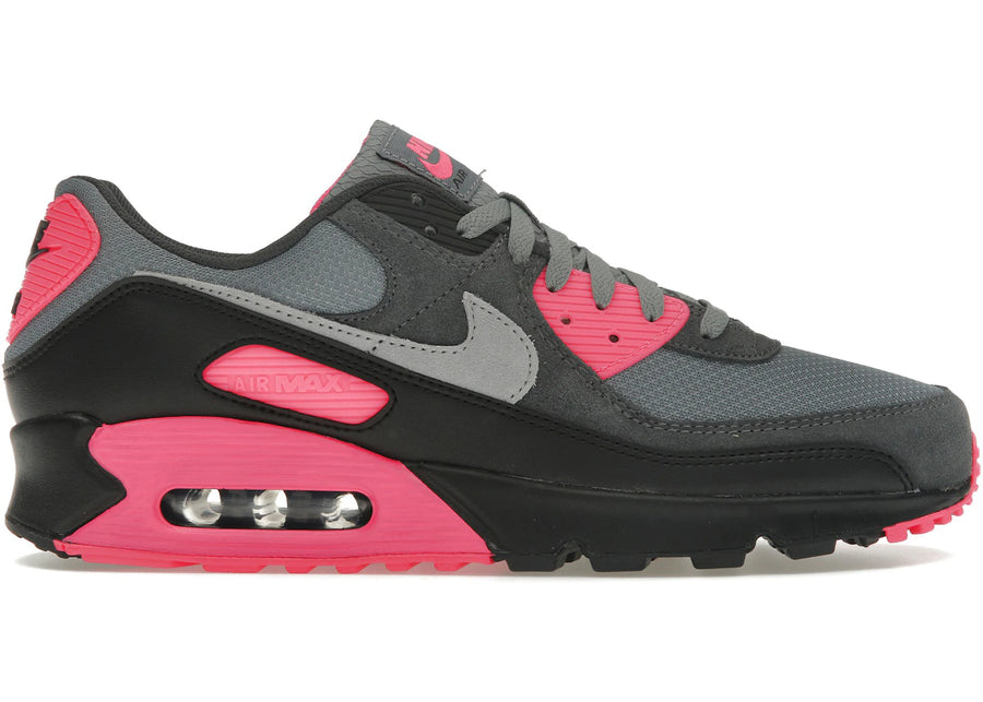 Nike Air Max 90 Gris Loup Rose Hyper