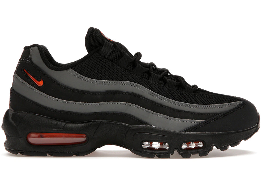 Nike Air Max 95 Black Gray Safety Orange