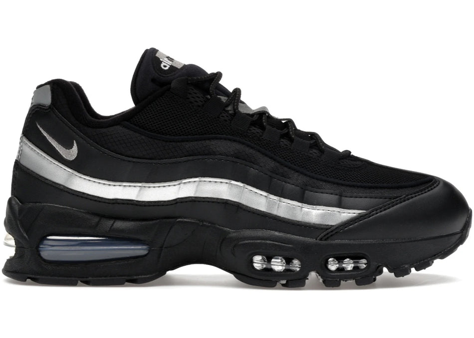 Nike Air Max 95 OG Big Bubble Black White Metallic Silver
