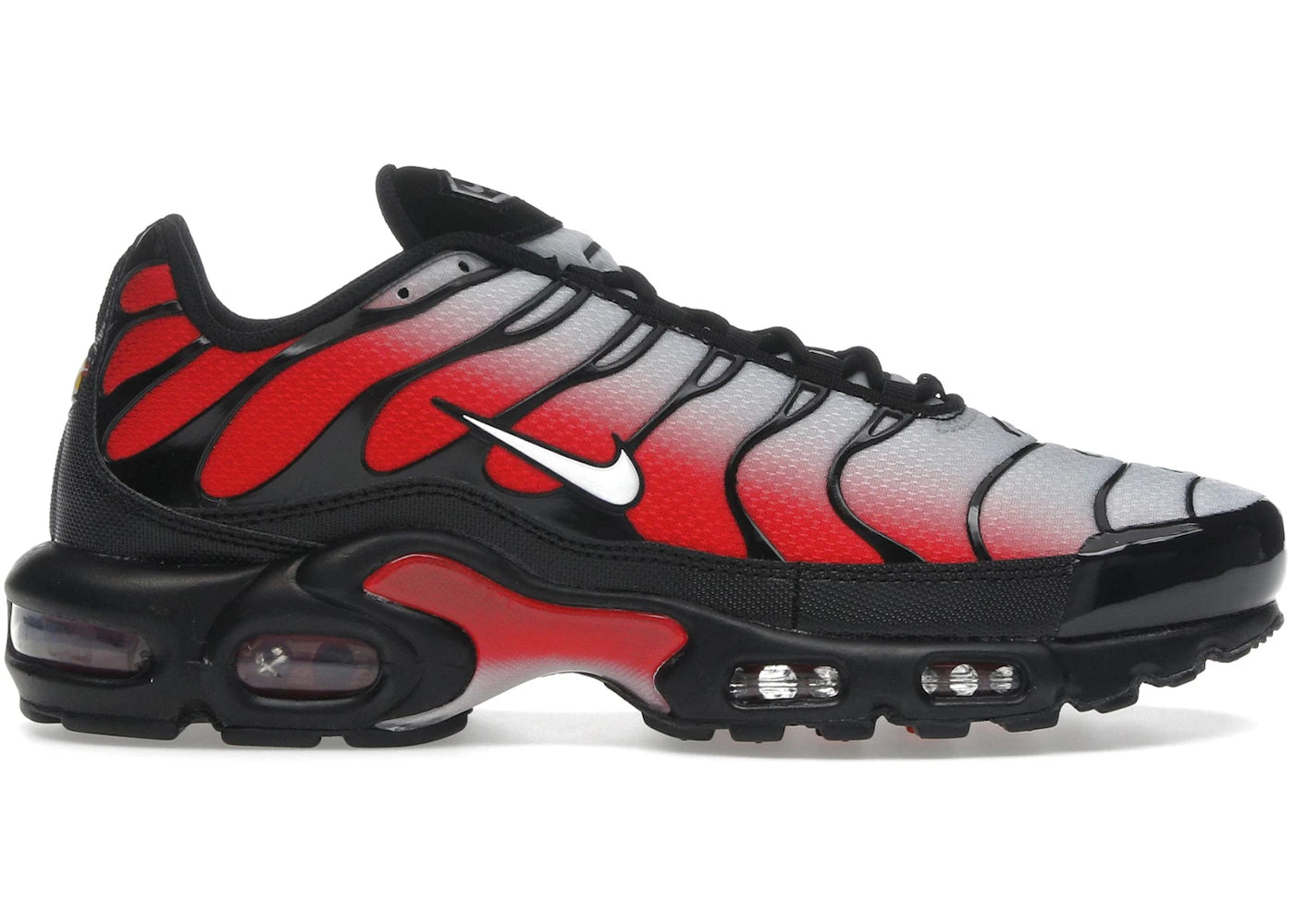 Nike Air Max Plus Pure Platinum University Red Black White