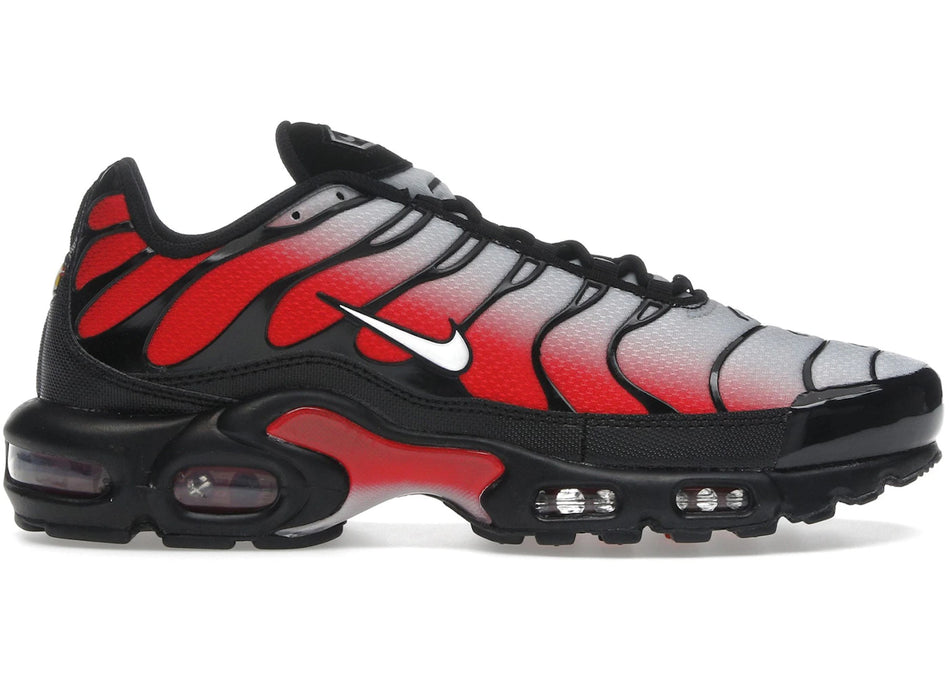 Nike Air Max Plus Pure Platinum University Red Black White
