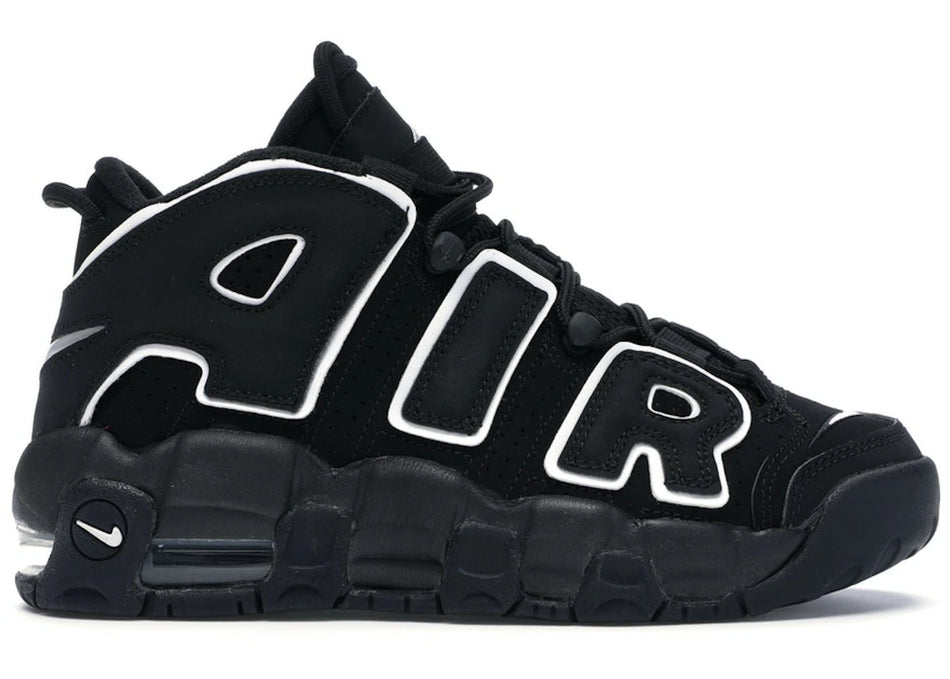 Nike Air More Uptempo Black White (GS)