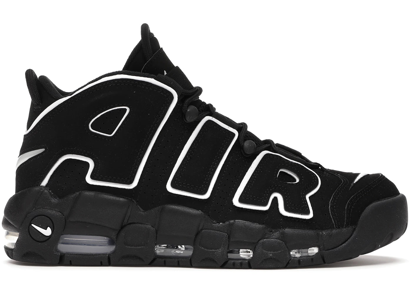 Nike Air More Uptempo Black White