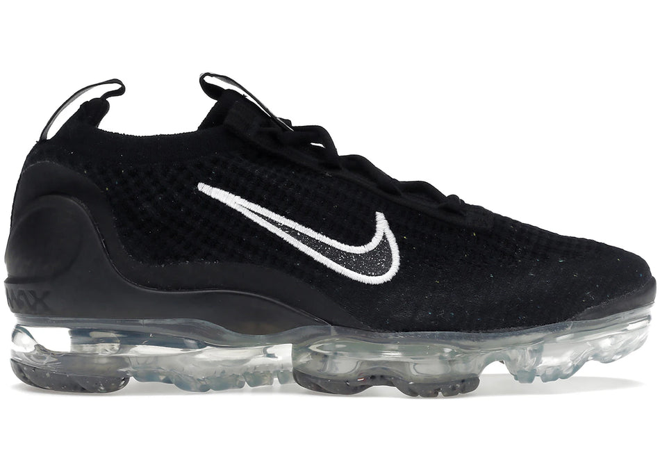 Nike Air VaporMax 2021 FK Black Metallic Silver (Women's)