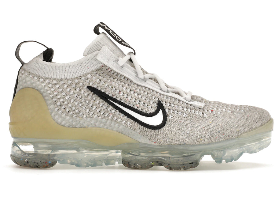 Nike Air VaporMax 2021 FK Blanc Argent Métallisé (GS)
