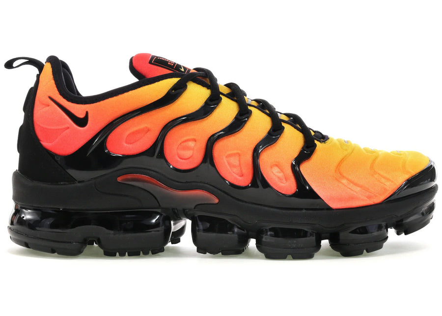 Nike Air VaporMax Plus Noir Orange Cramoisi