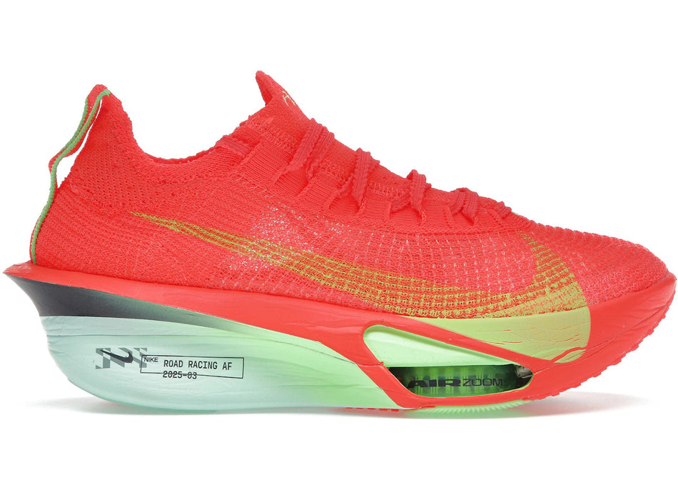 Nike Air Zoom Alphafly Next% 3 Bright Crimson Lime Blast Mint Foam Cave Purple