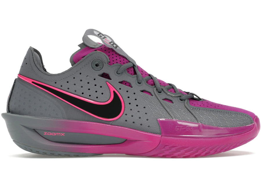 Nike Air Zoom GT Cut 3 Gris fumé Fuchsia vif