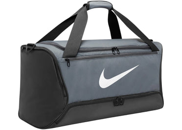 Nike Brasilia 9.5 Training Duffel Medium 60L Bag Iron Grey/Black/White