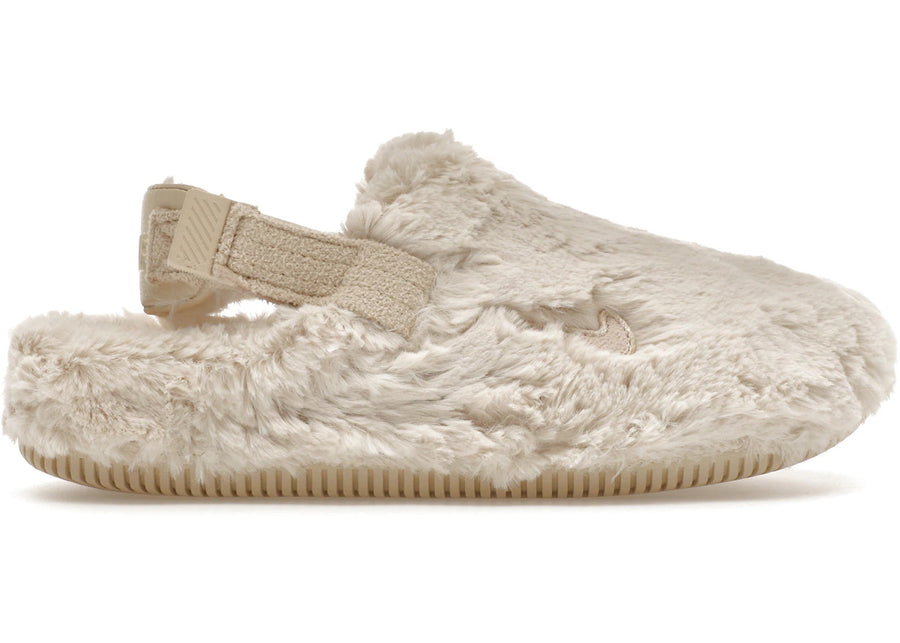 Mule Nike Calm SE Sanddrift en fourrure (Femme)