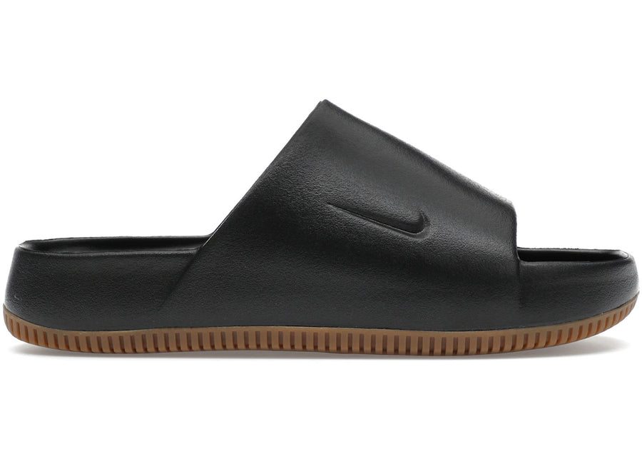 Claquettes Nike Calm noires en gomme