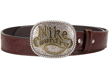 Nike Country Belt Brown/Silver