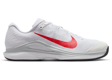 Nike Court Air Zoom Vapor 12 HC Blanc Platine Pur Rouge Clair