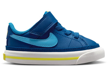Nike Court Legacy Court Bleu Sonique Jaune (TD)