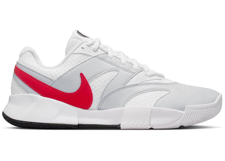 Nike Court Lite 4 Blanc Platine Pur Cramoisi