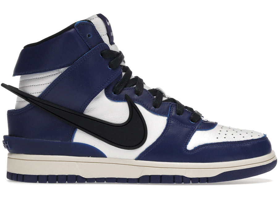 Nike Dunk High AMBUSH Bleu Royal profond