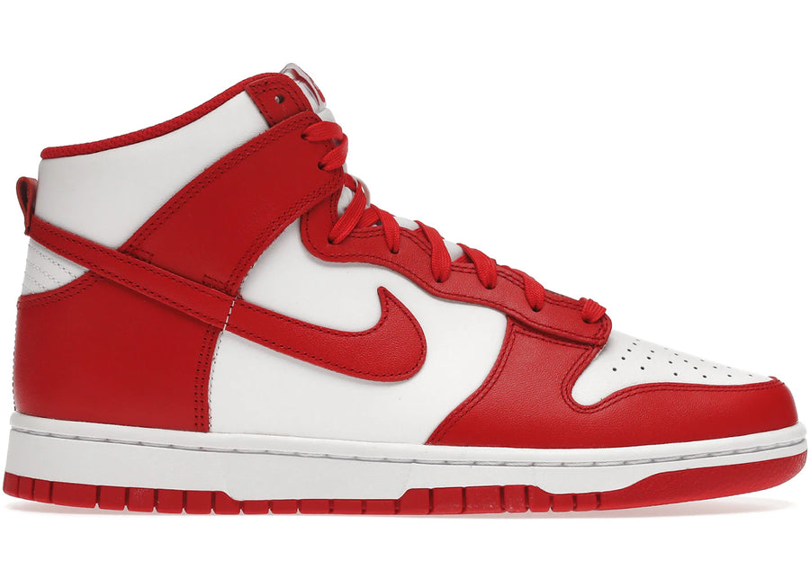 Nike Dunk High Championship Blanc Rouge