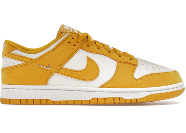 Nike Dunk Low Dark Sulfur Gold Mini Swoosh (Women's)