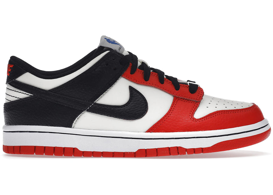 Nike Dunk Low EMB NBA 75e anniversaire Chicago (GS)