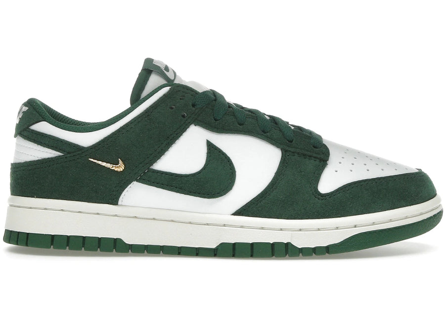 Nike Dunk Low Gorge Vert Or Mini Swoosh (Femme)