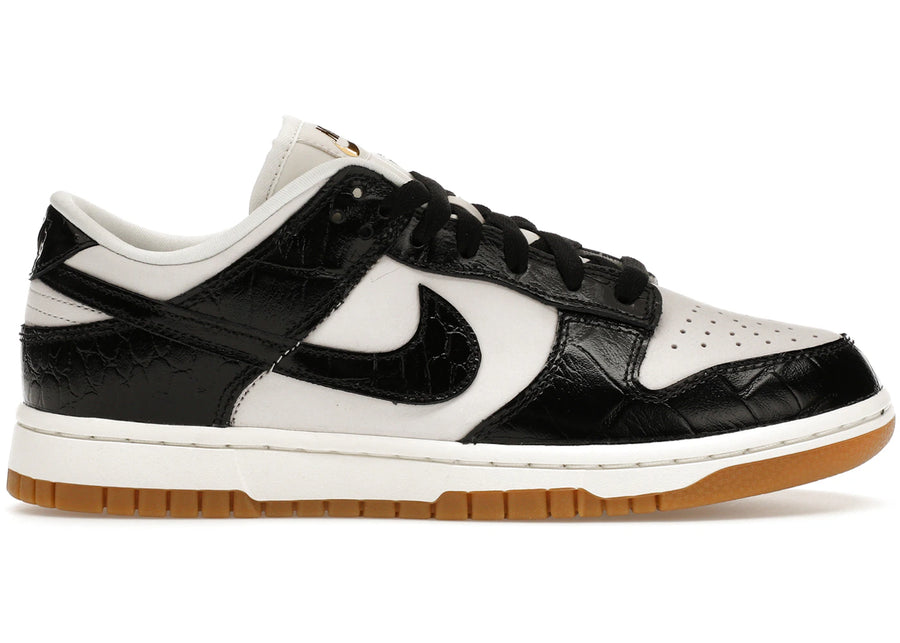 Nike Dunk Low LX Noir Croc (Femme)