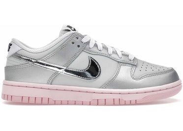 Nike Dunk Low LX Metallic Silver Pink Foam (Women's)