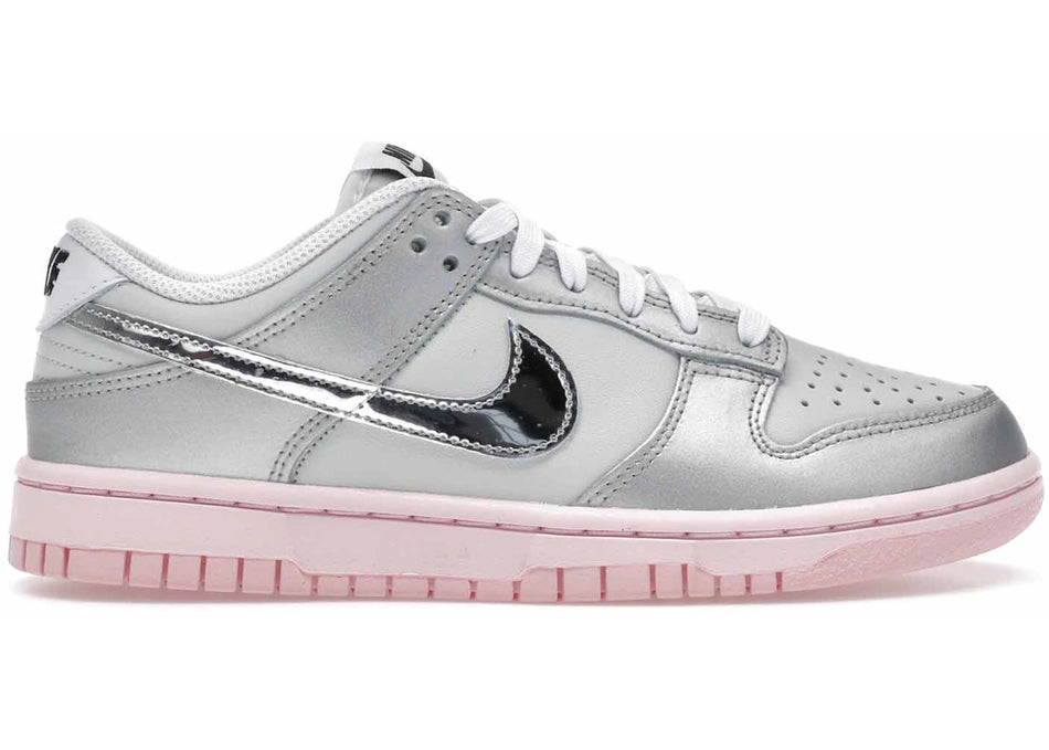 Nike Dunk Low LX Metallic Silver Pink Foam (Women's)
