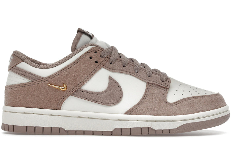 Nike Dunk Low Malt Gold Mini Swoosh (Women's)