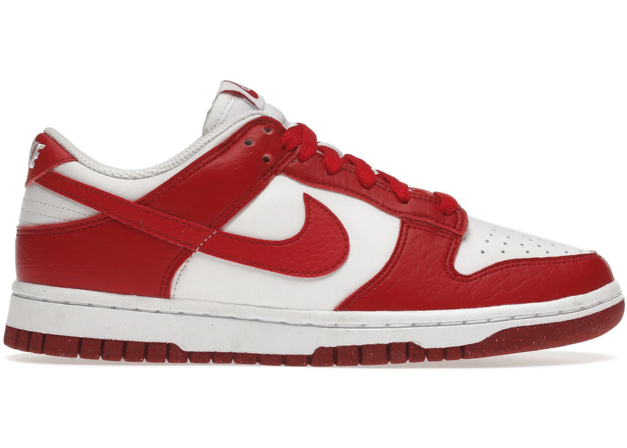 Nike Dunk Low Next Nature Blanc Rouge Gym (Femme)