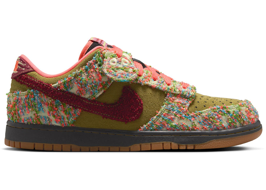 Nike Dunk Low Panda-Monium Vert Curry Multicolore