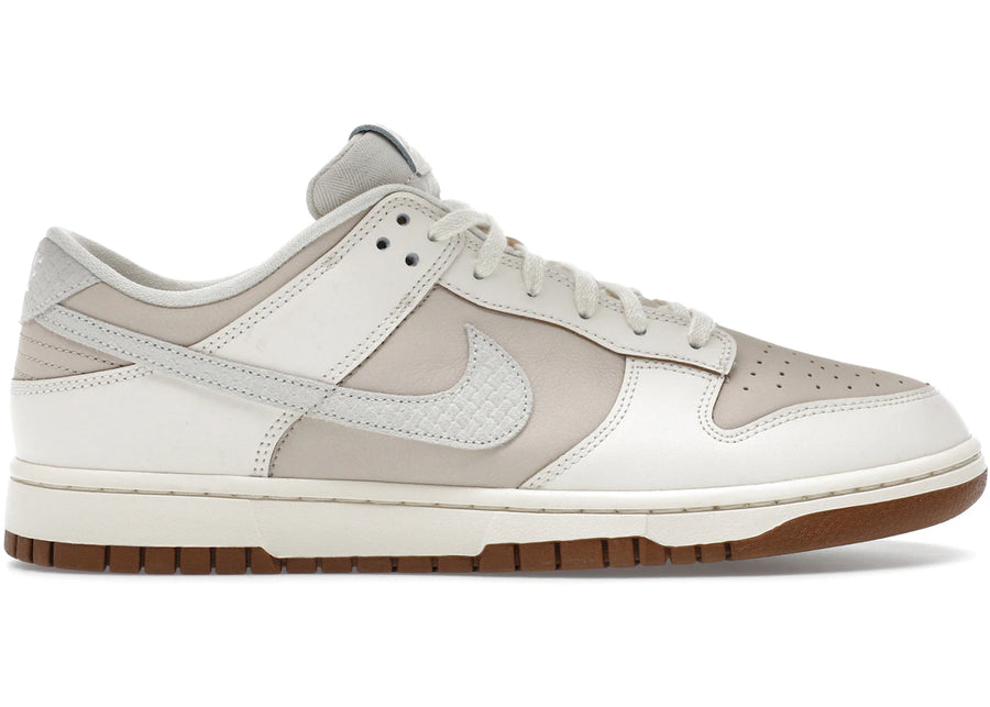 Nike Dunk Low Retro Blanc nacré Ivoire pâle Beige clair Voile