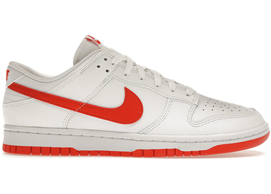 Nike Dunk Low Retro Blanc Rouge Picante