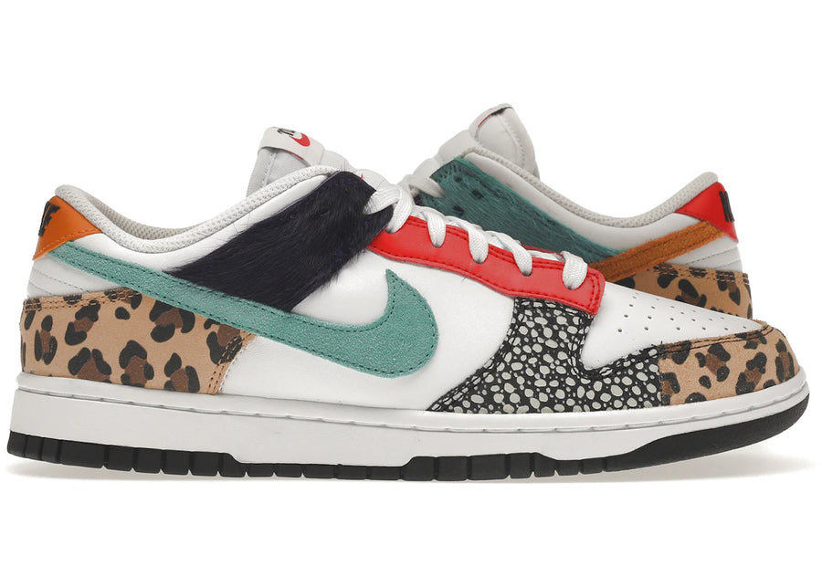 Nike Dunk Low Safari Mix (Femme)
