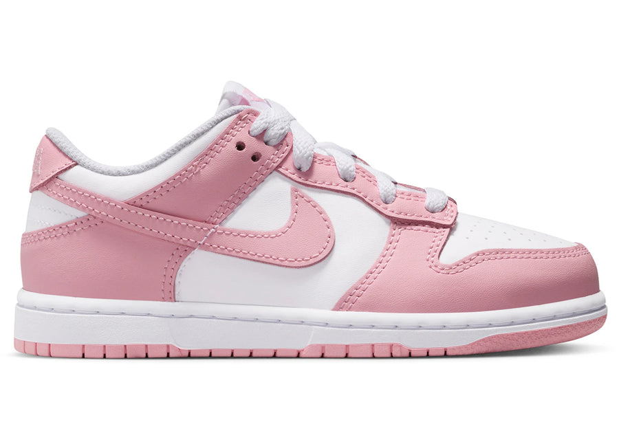 Nike Dunk Low Blanc Rose tendre moyen (PS)