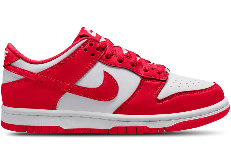 Nike Dunk Low Blanc Rouge Université (GS)