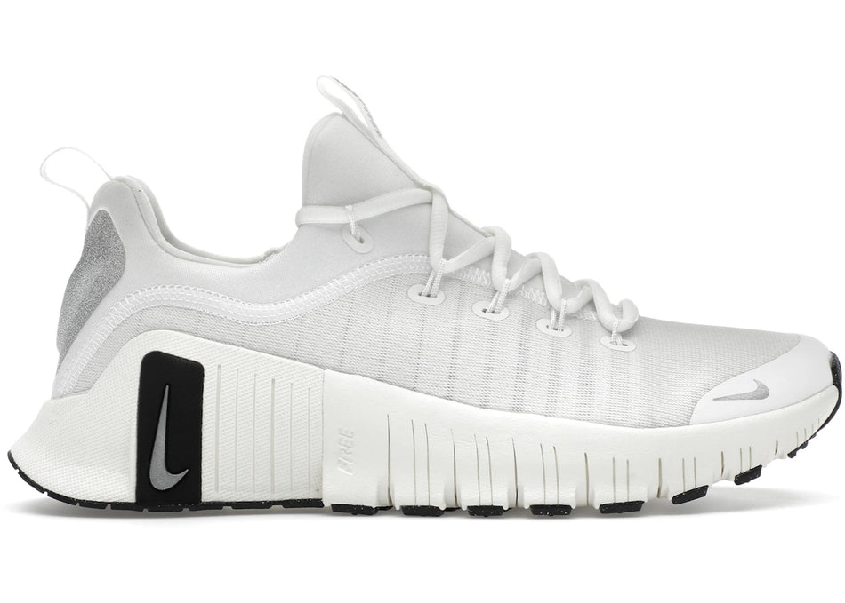 Nike Free Metcon 6 Premium Summit White Sail Black Metallic Silver (Women's)