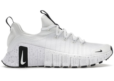 Nike Free Metcon 6 White Metallic Silver Light Smoke Grey Black (Women's)