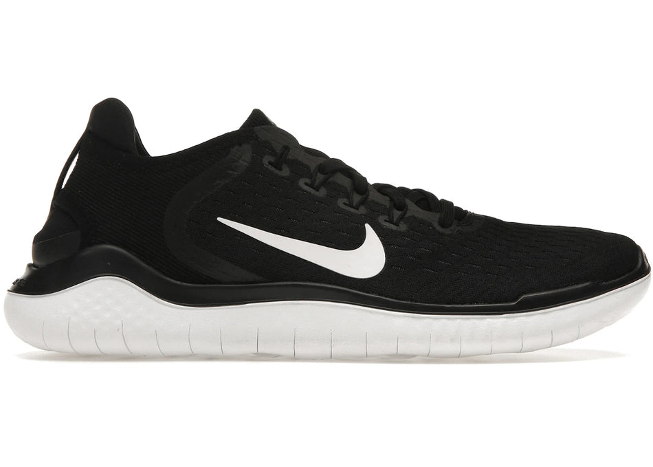 Nike Free RN 2018 Black White  (Women's)