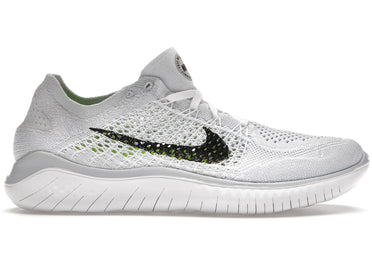 Nike Free RN Flyknit 2018 White Pure Platinum (Women's)
