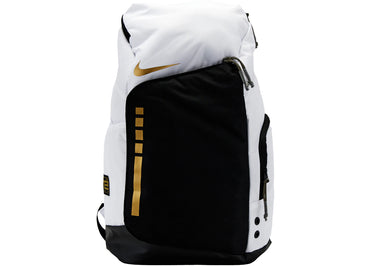 Nike Hoops Elite 32L Backpack White/Gold/Black
