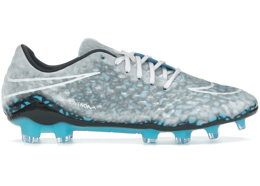 Nike Hypervenom Phantom 1 FG Blanc Photo Bleu