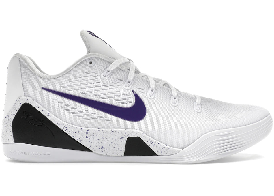 Nike Kobe 9 Elite Low EM Protro White Court Purple