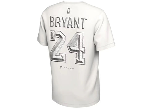 Nike Kobe Bryant Los Angeles Lakers Memorial Statue Unveil T-shirt White