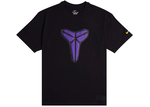 Nike Kobe Max90 Basketball Short Sleeve Loose Fit T-shirt Black/Purple