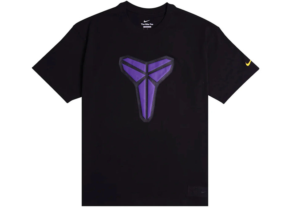 Nike Kobe Max90 Basketball Short Sleeve Loose Fit T-shirt Black/Purple