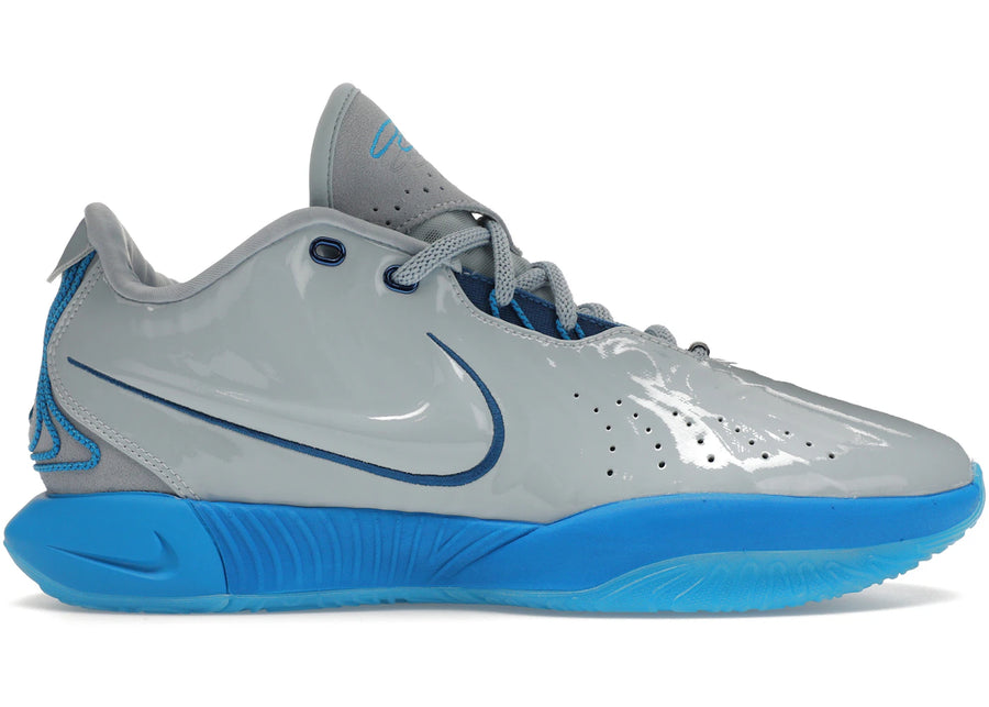 Nike LeBron 21 Blue Diver (Semelle extérieure bleue translucide)