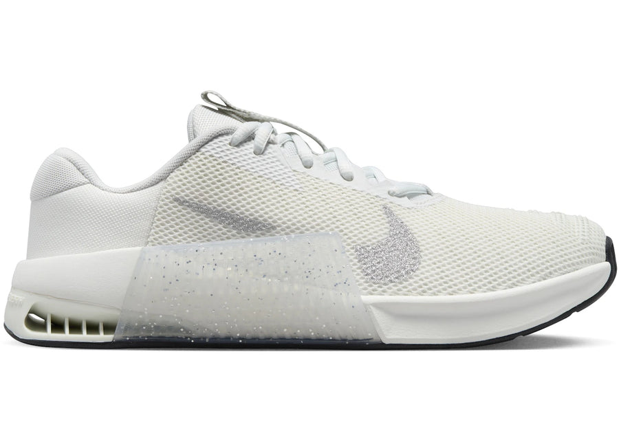 Nike Metcon 9 Premium Summit White Sail Black Metallic Silver (Femme)