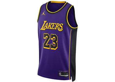 Nike NBA Los Angeles Lakers Statement Edition LeBron James Jersey Field Purple